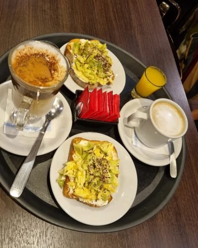 Desayuno termoli cafe en punta alta